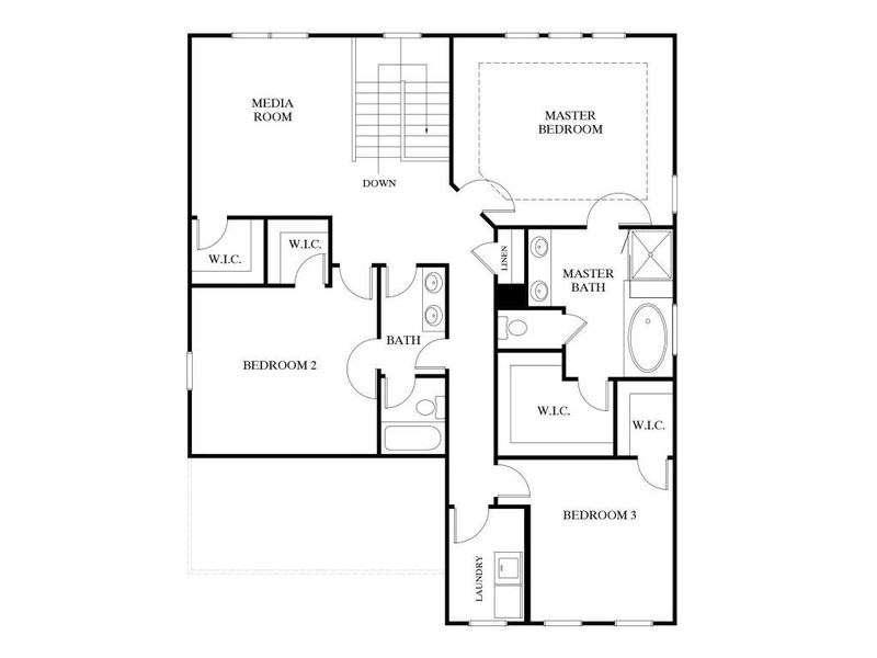 2D floor plan layout of this home in Red Bird Manor, Jefferson, GA (Image 6). 2D floor plan layout of this home in Red Bird Manor, Jefferson, GA (Image 6).