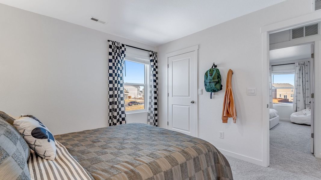 Representative furnished interior of a home built from the Elder by D.R. Horton in The Ridge at Lorson Ranch, Colorado Springs (Image 23).