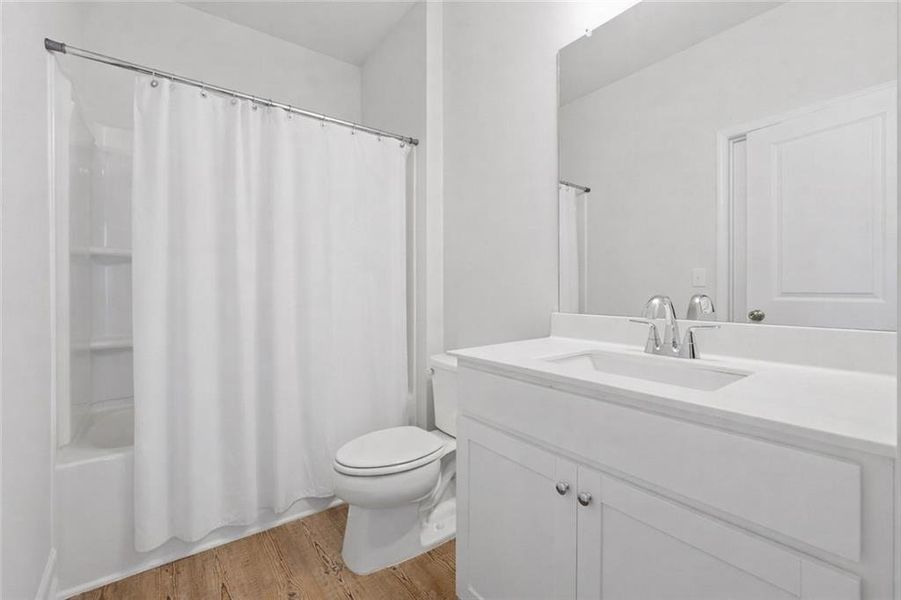 Furnished interior view inside a new home in , McDonough (Image 25).