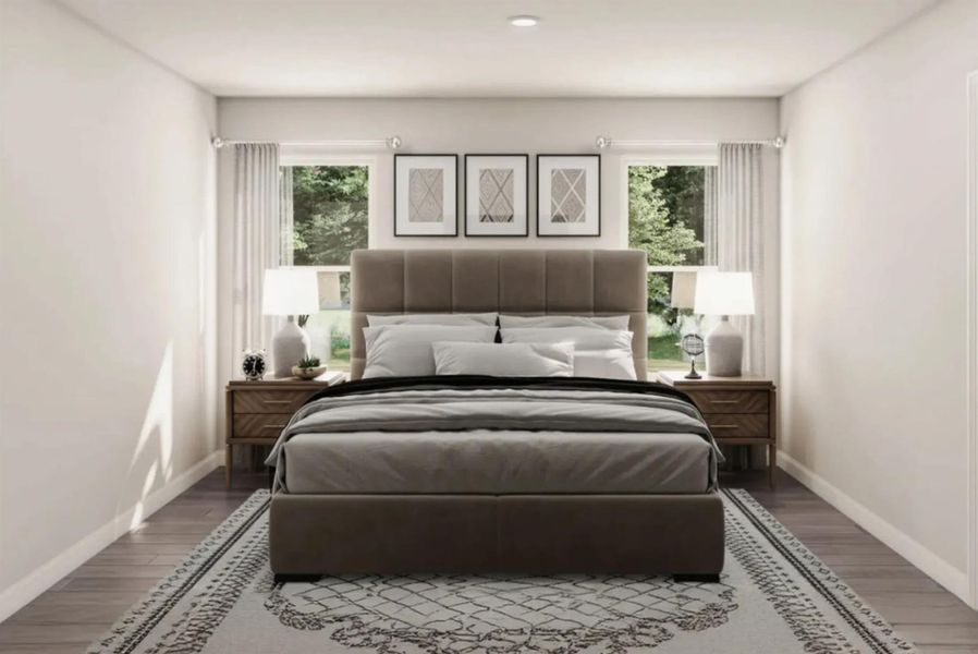 Furnished interior view inside a new home in Redland Estates, Lufkin (Image 4).