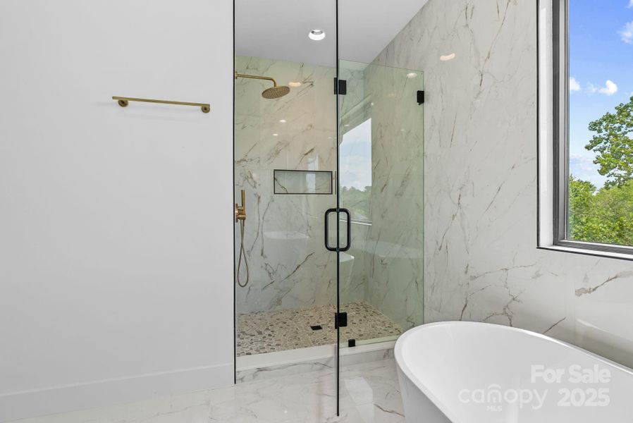 Furnished interior view inside a new home in , Mills River (Image 17).