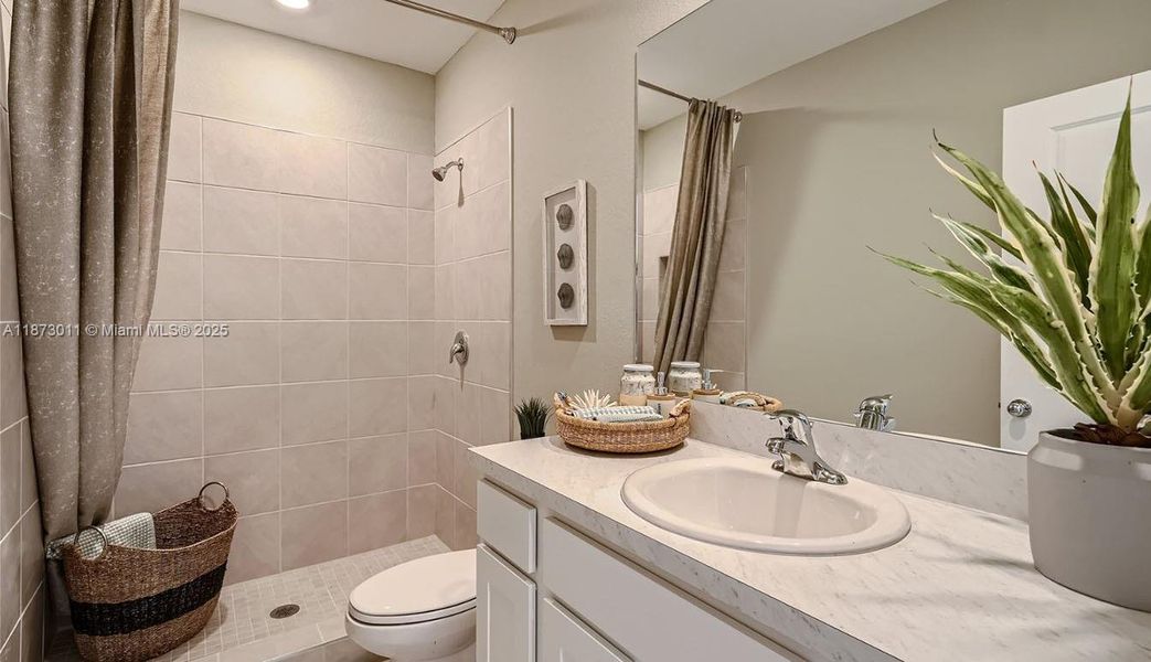 Furnished interior view inside a new home in Palm Cay, Florida City (Image 11).