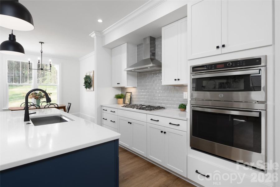 Furnished interior view inside a new home in , Sherrills Ford (Image 6).