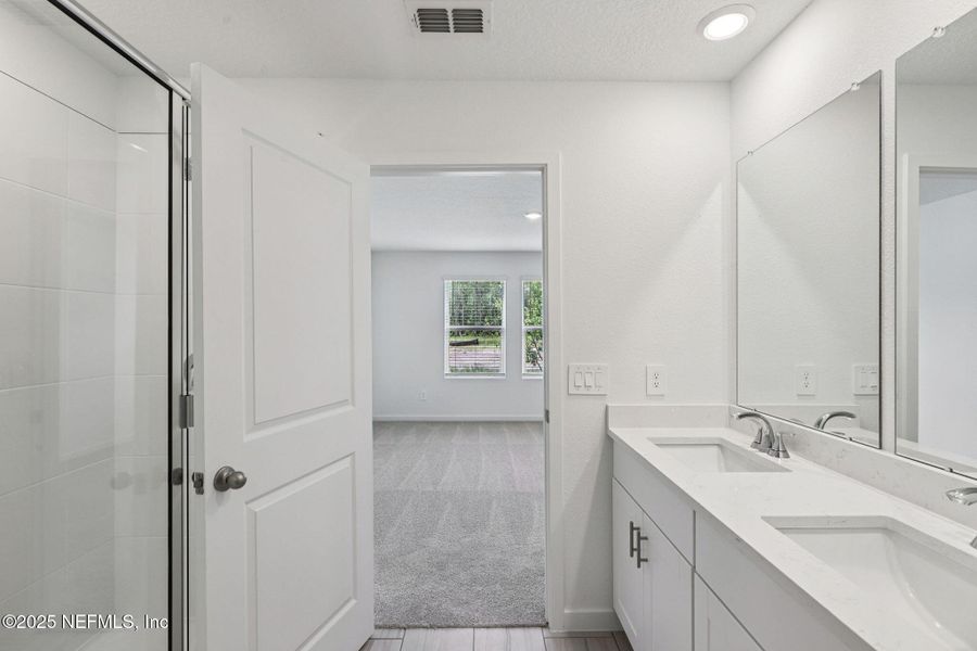 Furnished interior view inside a new home in , Jacksonville (Image 9).