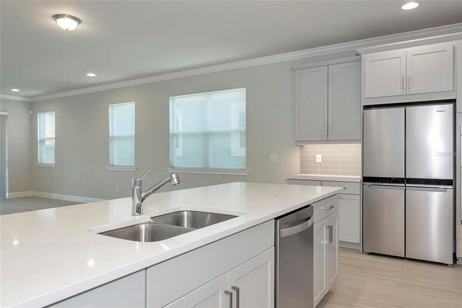 Furnished interior view inside a new home in , Sarasota (Image 11).