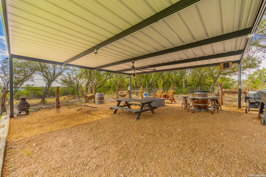 Exterior details and patio area of a home in , Harper (Image 20). Exterior details and patio area of a home in , Harper (Image 20).