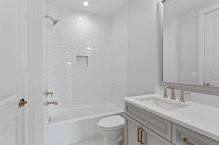 Furnished interior view inside a new home in , Tampa (Image 20).