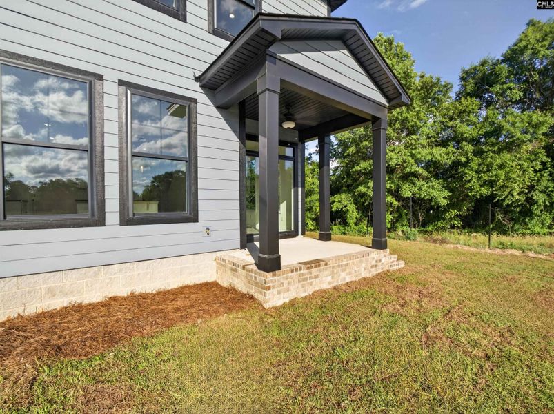 Exterior details and patio area of a home in Dunbar Village, Cayce (Image 4). Exterior details and patio area of a home in Dunbar Village, Cayce (Image 4).