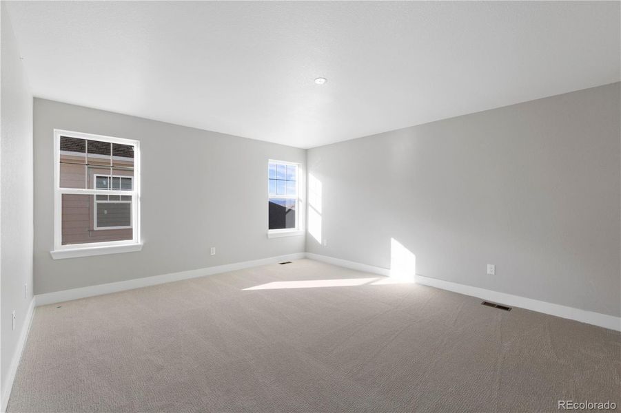 Spacious, unfurnished interior of a new home in Windler Single Family Homes, Aurora (Image 22). Spacious, unfurnished interior of a new home in Windler Single Family Homes, Aurora (Image 22).