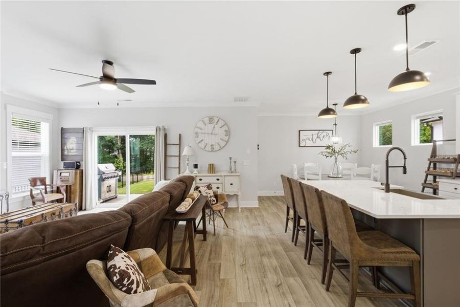 Furnished interior view inside a new home in Marble Tree, Ball Ground (Image 7).