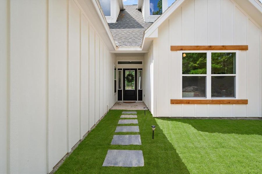 Exterior details and patio area of a home in , Corsicana (Image 3). Exterior details and patio area of a home in , Corsicana (Image 3).