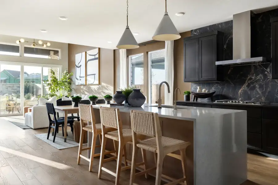 Furnished interior view inside a new home in Flora, Hutto (Image 10).