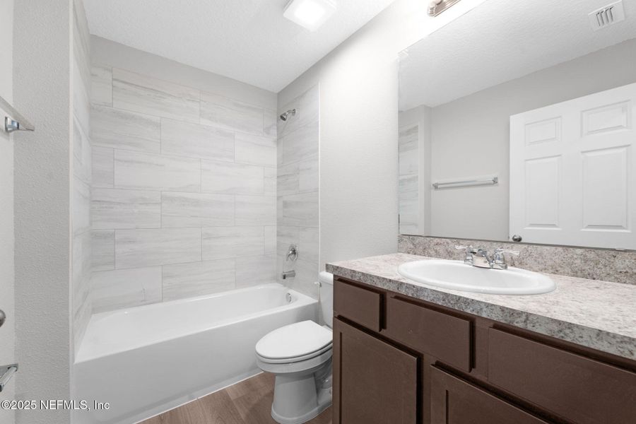 Furnished interior view inside a new home in , Jacksonville (Image 12). Furnished interior view inside a new home in , Jacksonville (Image 12).