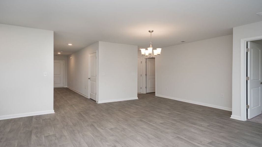 Representative unfurnished interior of a home built from the KERRY by D.R. Horton in Stanbury Creek, Supply (Image 20).