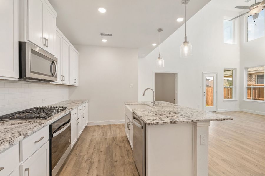 Furnished interior view inside a new home in Walden Pond, Forney (Image 11).
