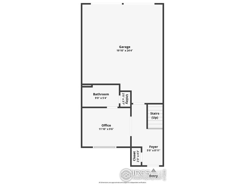 2D floor plan layout of this home in , Broomfield, CO (Image 28).