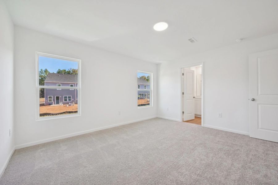 Primary Bed featuring the AW Collection® Timeless - Relaxed elegance with soft, neutral tones.