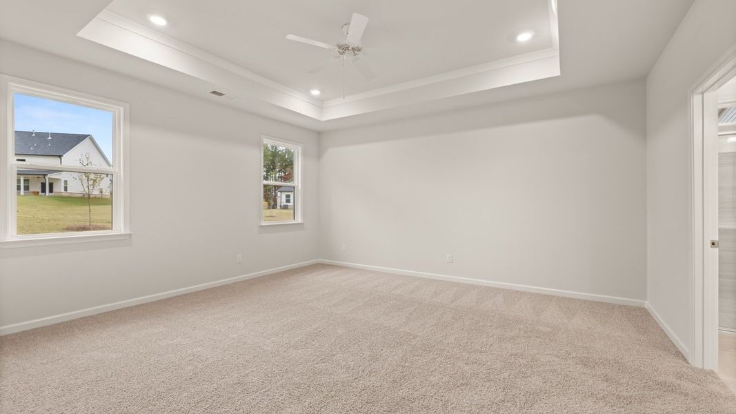 Spacious, unfurnished interior of a new home in The Gates at Pates Creek, Hampton (Image 16).