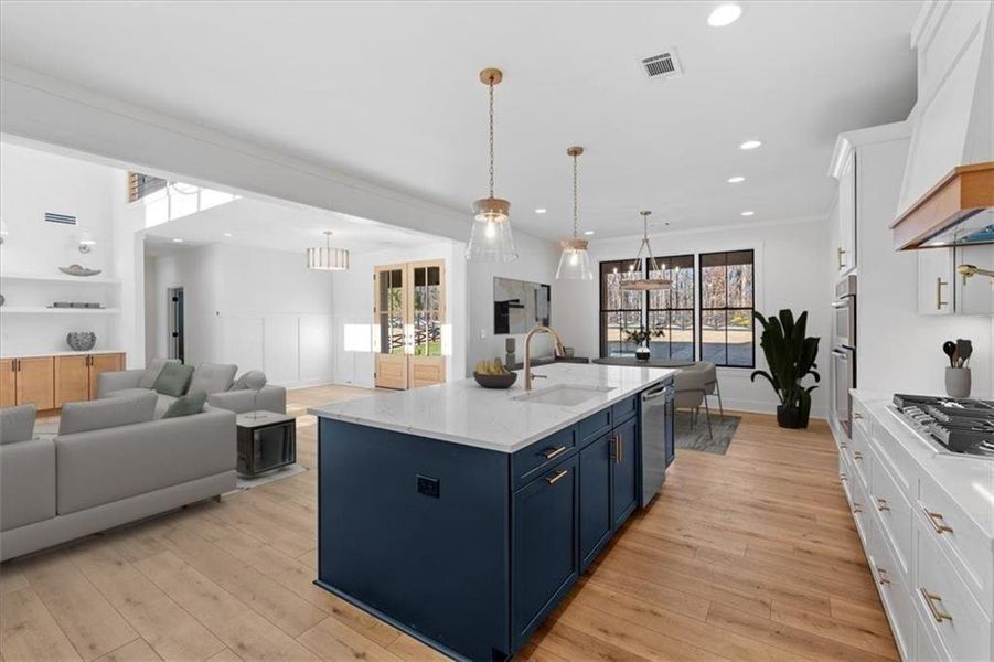 Furnished interior view inside a new home in , Gainesville (Image 19).