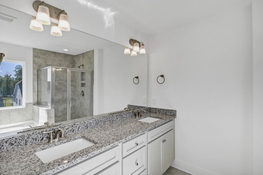 Furnished interior view inside a new home in Ashton Lakes, Lexington (Image 16).