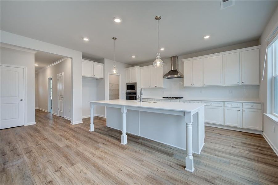 Furnished interior view inside a new home in Burchwood, Stockbridge (Image 4).