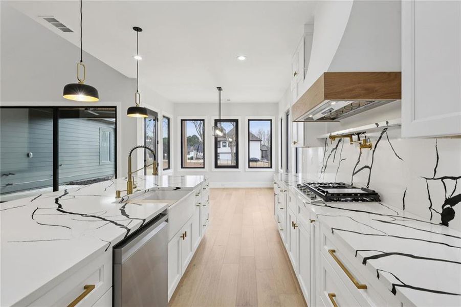 Furnished interior view inside a new home in , Auburn (Image 12).