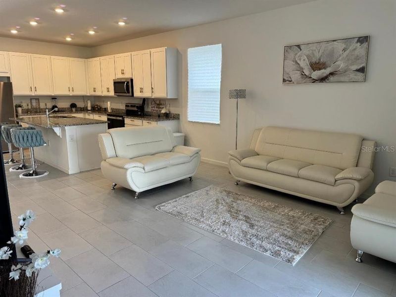 Furnished interior view inside a new home in Cypress Park Estates, Haines City (Image 10).