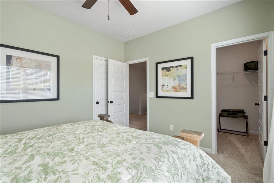 Furnished interior view inside a new home in Garrett Preserve, Douglasville (Image 29).