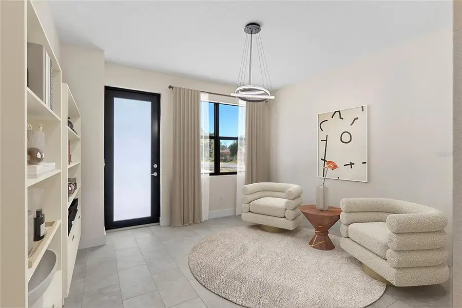 Furnished interior view inside a new home in , Tampa (Image 5).