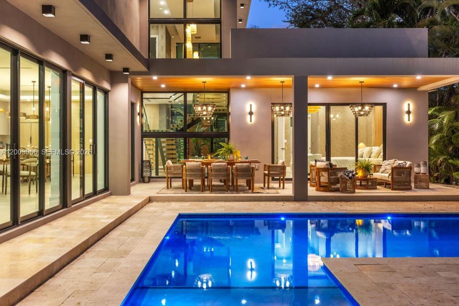 Exterior details and patio area of a home in , Biscayne Park (Image 23).