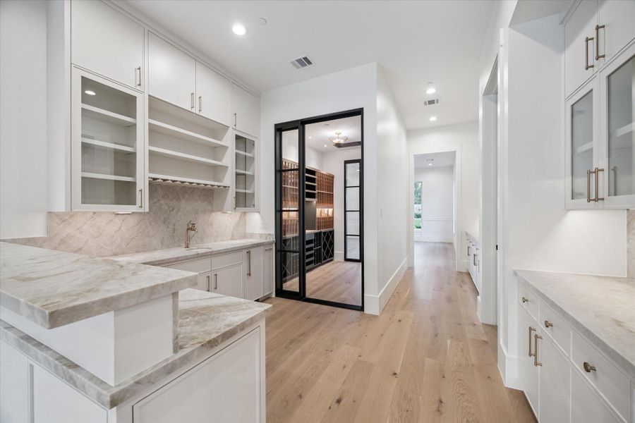 Furnished interior view inside a new home in , Hunters Creek Village (Image 13). Furnished interior view inside a new home in , Hunters Creek Village (Image 13).