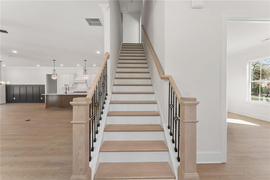 Spacious, unfurnished interior of a new home in The Reserve at Knollwood, Canton (Image 34).