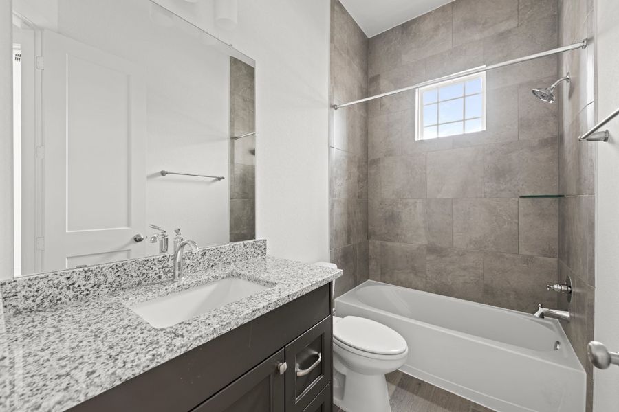 Furnished interior view inside a new home in Elyson, Katy (Image 14). Furnished interior view inside a new home in Elyson, Katy (Image 14).