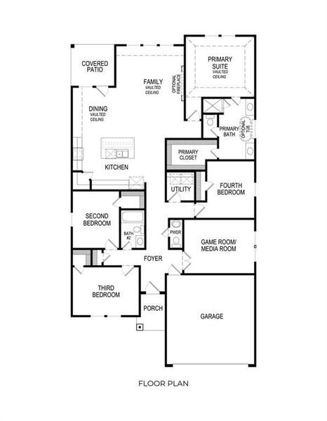 Monroe Select 2F - First Floor Plan Monroe Select 2F - First Floor Plan