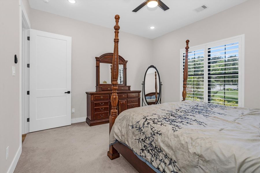 Secondary bedroom with ensuite bath