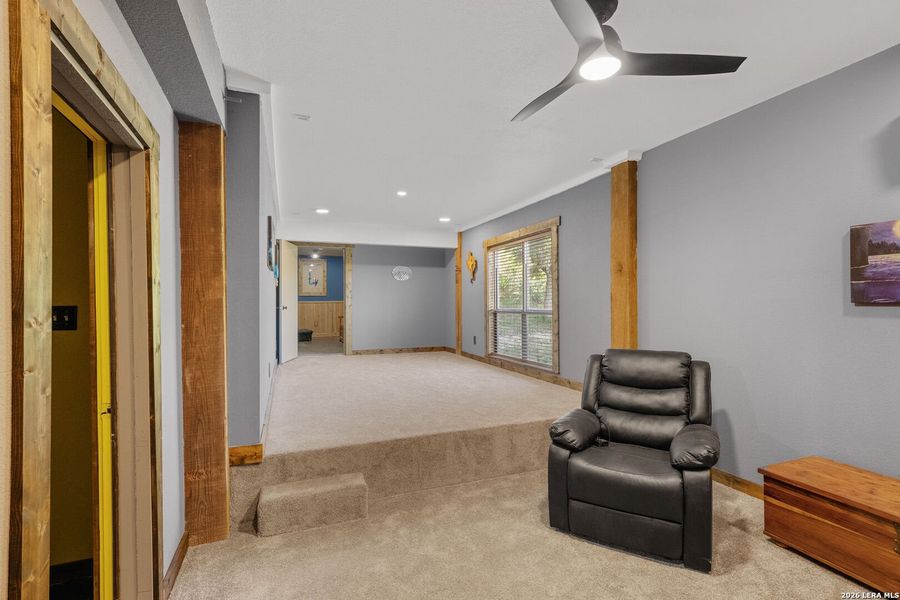 Furnished interior view inside a new home in , Lakehills (Image 5).