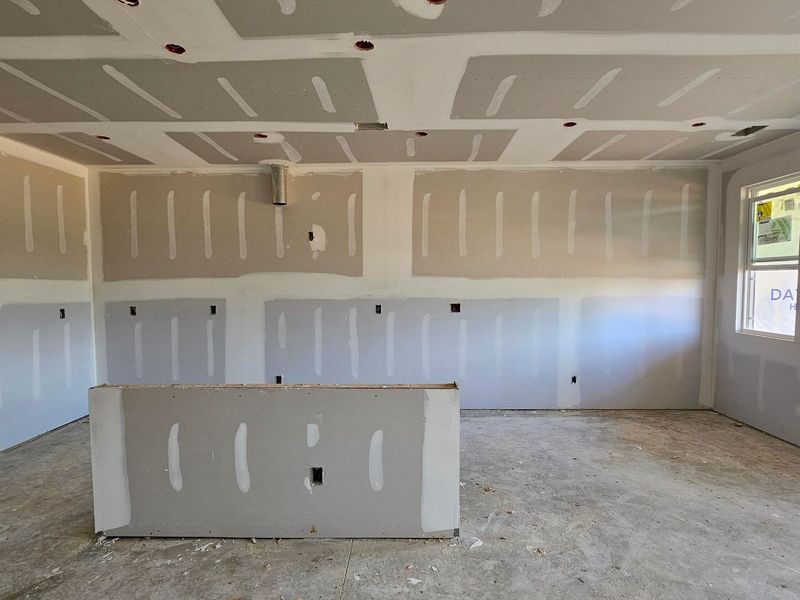 In-progress construction of a new home in Springvale, Fuquay Varina, NC (Image 49).