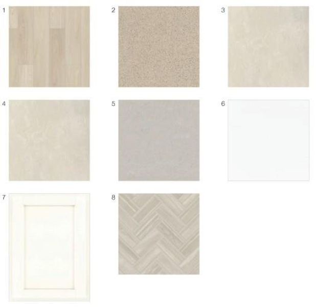 Sample of building materials used in homes in Rosewood Farm, Lawrenceville (Image 51).