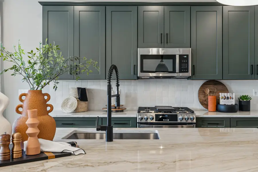 Close-up of interior finishes inside a home in Trailstone, Arvada (Image 19).