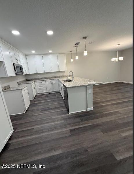 Furnished interior view inside a new home in , Jacksonville (Image 4).