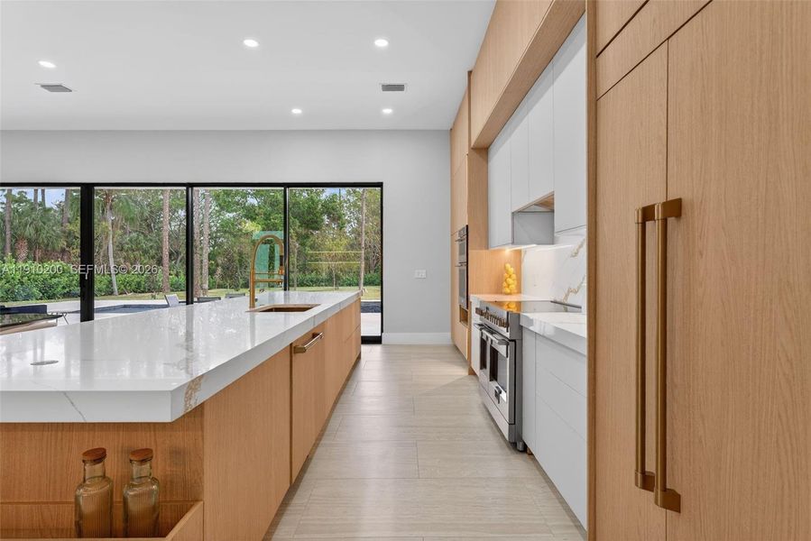 Furnished interior view inside a new home in , Parkland (Image 7).