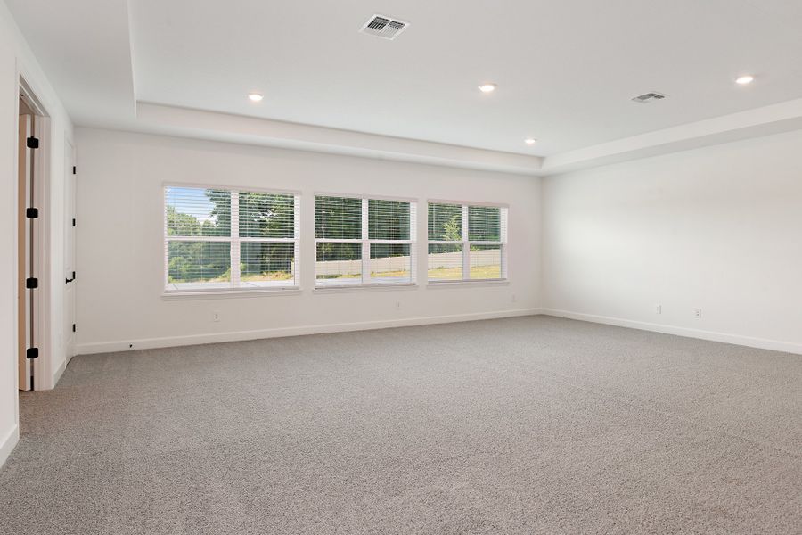 Representative unfurnished interior of a home built from the Tradewinds by Taylor Morrison in Ardisia Park, New Smyrna Beach (Image 43). Representative unfurnished interior of a home built from the Tradewinds by Taylor Morrison in Ardisia Park, New Smyrna Beach (Image 43).