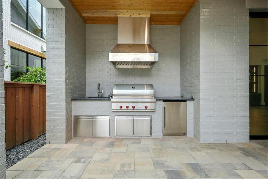Furnished interior view inside a new home in Fields, Frisco (Image 26).