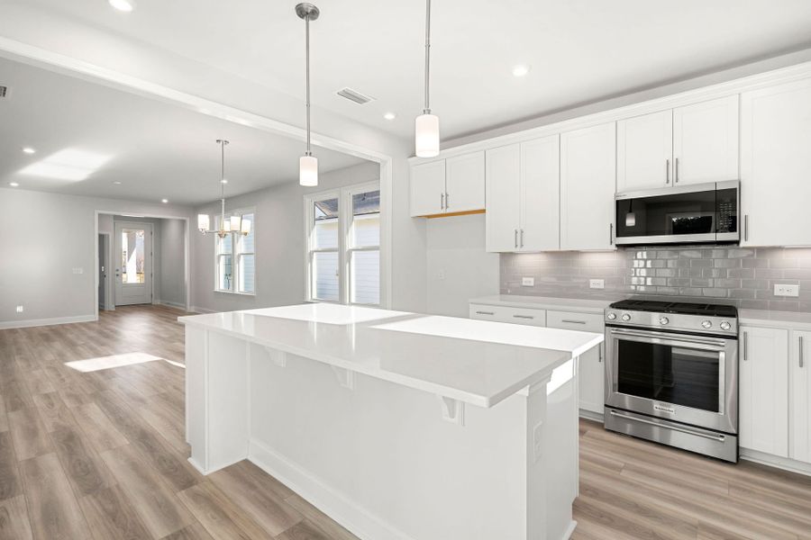 Furnished interior view inside a new home in Sun City Hilton Head, Bluffton (Image 8). Furnished interior view inside a new home in Sun City Hilton Head, Bluffton (Image 8).