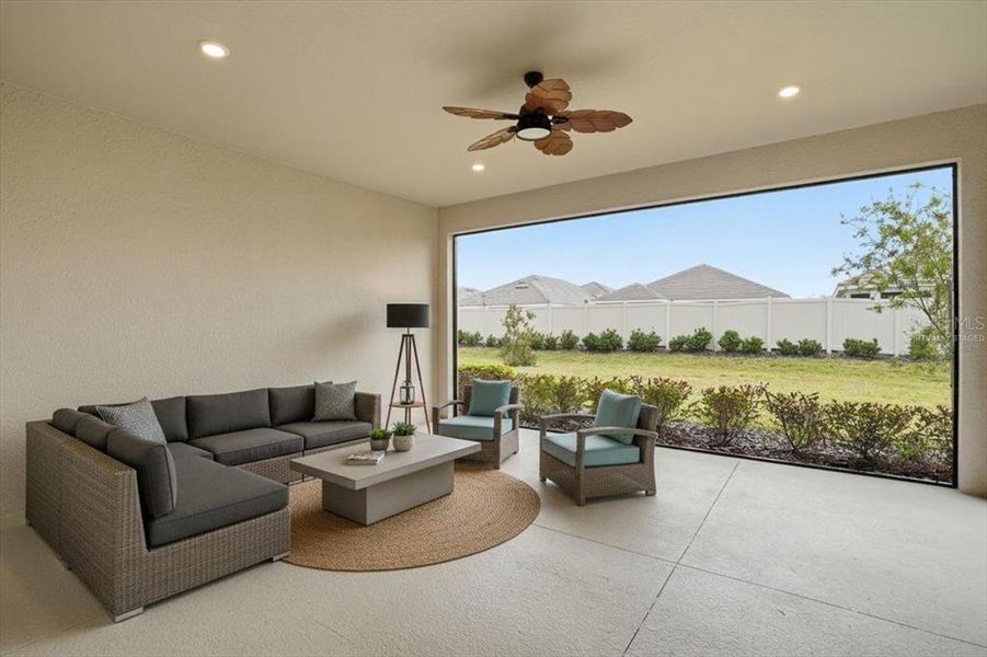 Furnished interior view inside a new home in , Palmetto (Image 12).