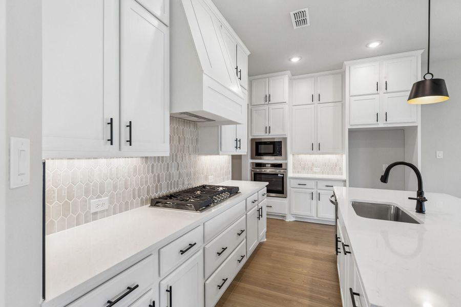 Furnished interior view inside a new home in Painted Tree Lakeside, McKinney (Image 6).