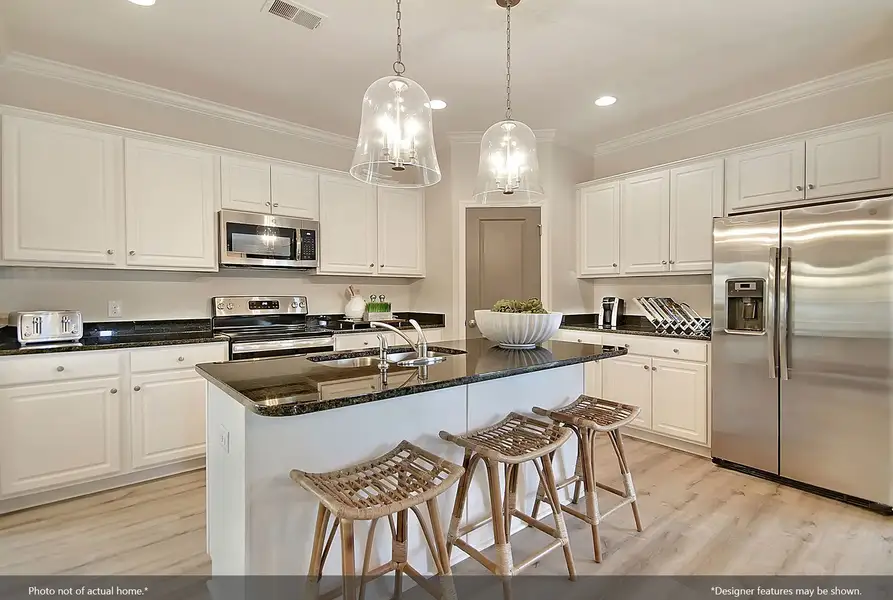 Furnished interior view inside a new home in Golden Ridge, Youngsville (Image 4).