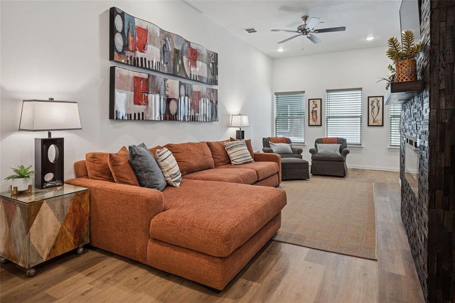 Furnished interior view inside a new home in , Arlington (Image 21).