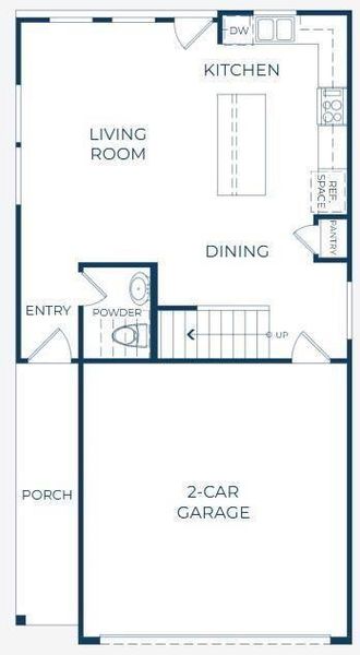 2D floor plan layout of this home in , Houston, TX (Image 4).