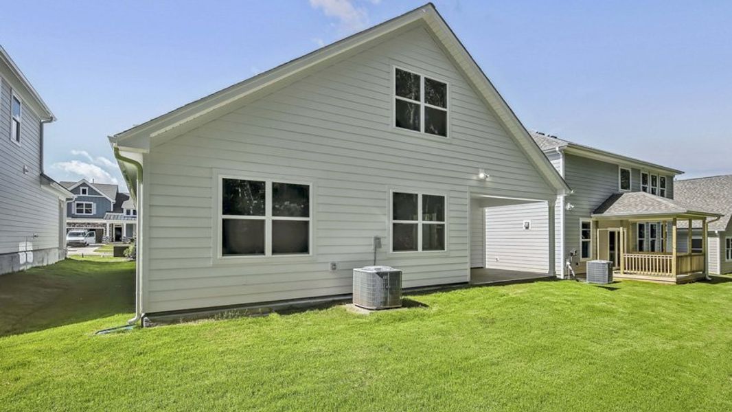 Representative exterior photo of a completed home built from the Gavin by D.R. Horton in Horton Park, Apex, NC (Image 19).